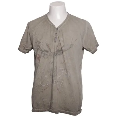 Henley T-shirt (Grå) fra Stockerpoint Bomuld