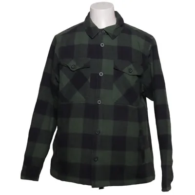 Overshirt (Green, Black) from King Craft Cotton, Polyester