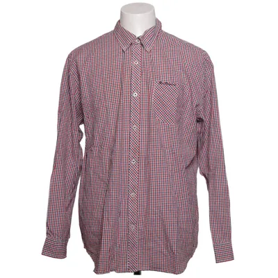Button down shirt (Red, Blue, White) from Ben Sherman Cotton