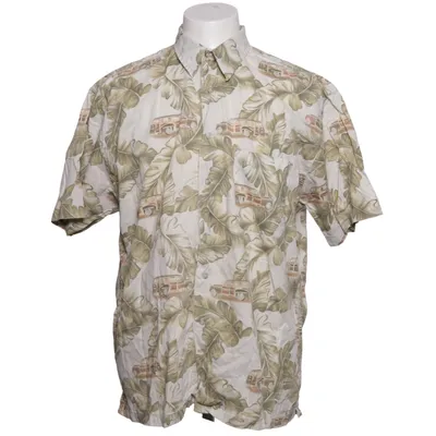 Short sleeve shirt (White, Green, Brown) from Pendleton Cotton