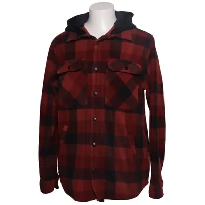 Overshirt (Red, Black) from Hero Polyester, Viscose