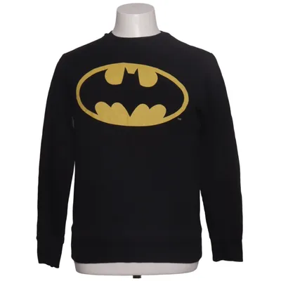 Sweatshirt (Sort, Gul) fra Batman Bomuld, Polyester