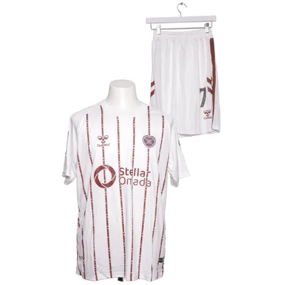 Træningssæt (Hvid, Rød) fra Hummel Polyester
