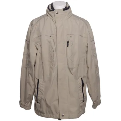 Outdoor jacket (Beige) from Crossfield Polyester, Polyurethane