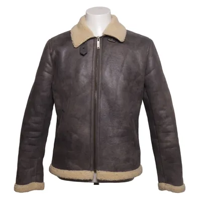 Shearlingjakke (Grå, Beige) fra Zara Man