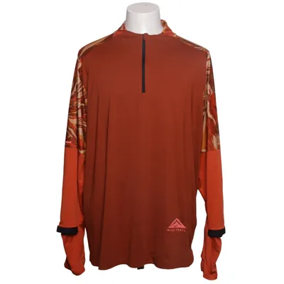 Base layer shirt (Orange, Multicolored) from Nike Trail Elastane, Polyester