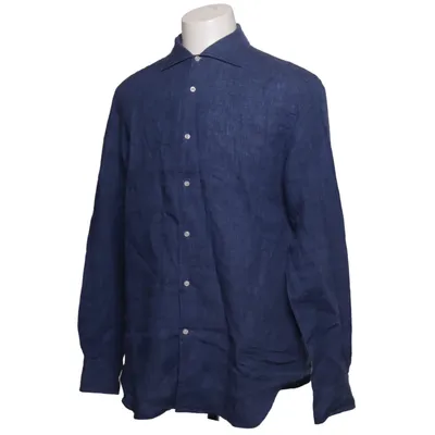 Shirt (Blue) from Boggi Milano Linen
