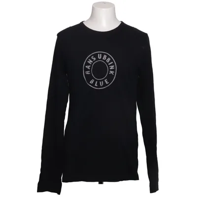 Lange mouwen shirt (Zwart) van Hans Ubbink