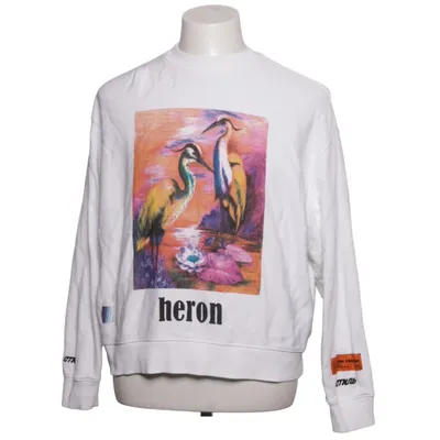 Sweatshirt (Hvid, Flerfarvet) fra Heron Preston Bomuld, Elastan, Polyester