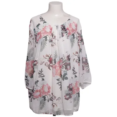 Blouse (White, Pink, Green) from Fair Lady Polyester