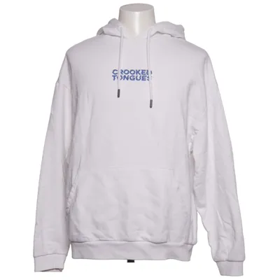 Kapuzenpullover (Weiß) von Crooked Tongues Baumwolle
