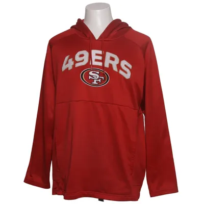 Hoodie (Red) from NFL Team Apparel Polyester