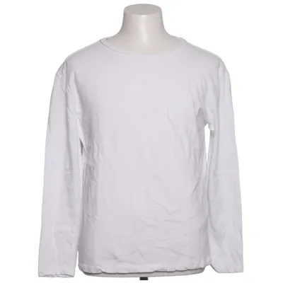 Langærmet t-shirt (Hvid) fra Dan Fox Apparel Bomuld, Linned