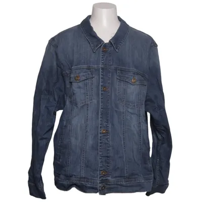 Denimjakke (Blå) fra Johann Popken Bomuld, Elastan