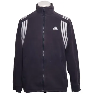 Sports jacket (Blue, White) from Adidas Cotton, Polyester