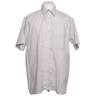Korte mouwen shirt (Wit, Blauw, Beige) van Peter Fitch