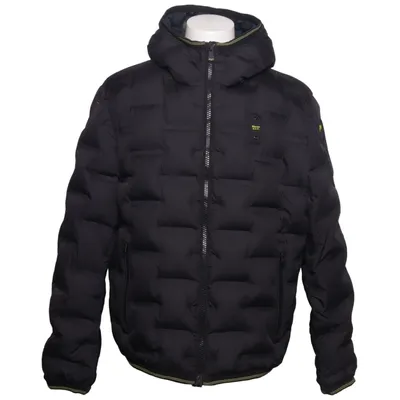 Dunjakke (Sort) fra Blauer Dun, Fjer, Polyester