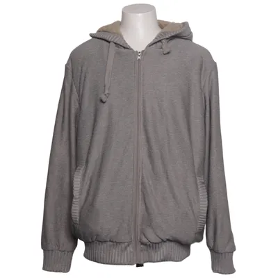 Sweat à capuche (Gris) de Identic Man Élasthane, Polyester