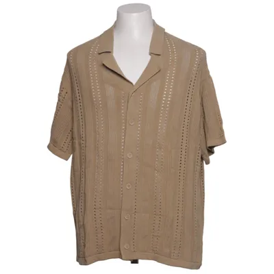 Kortärmad skjorta (Beige) från Redefined Rebel Bomull