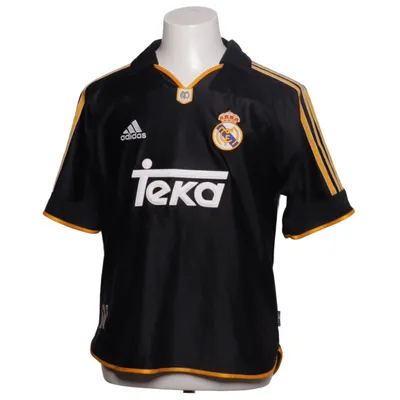 Fotbollströja (Svart, Gul) från Adidas Återvunnen polyester