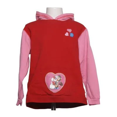 Sweat à capuche (Rouge, Rose) de Diddlina Coton
