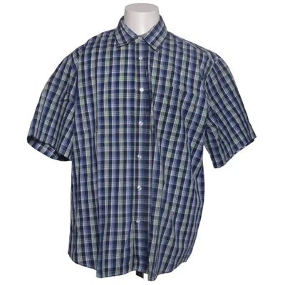 Kortärmad skjorta (Blå, Grön, Vit) från Rick Armand Bomull, Polyester