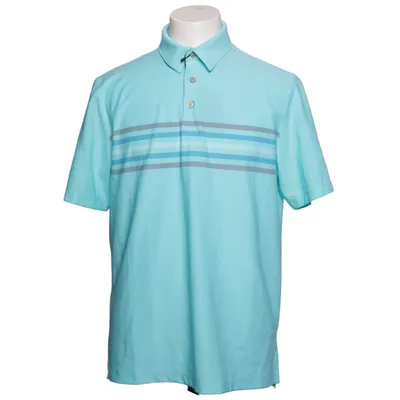 Polo (Bleu) de Ashworth Élasthane, Polyester