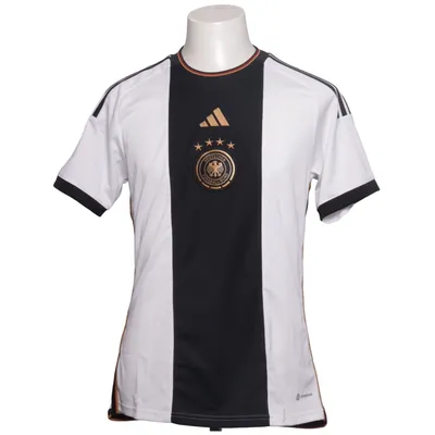 Fodboldtrøje (Hvid, Sort) fra Adidas Genanvendt polyester