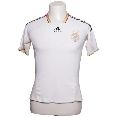 Fußball Trikot (Weiß, Schwarz, Gold) von Adidas Elasthan, Polyester