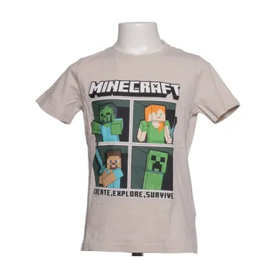 T-shirt (Beige, Multicolored) from Minecraft Cotton