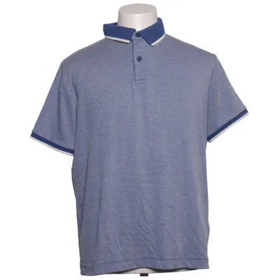 Poloshirt (Blauw) van Lawrence Grey Katoen, Polyester