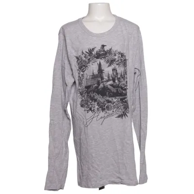 T-shirt à manches longues (Gris) de Logoshirt Coton, Viscose