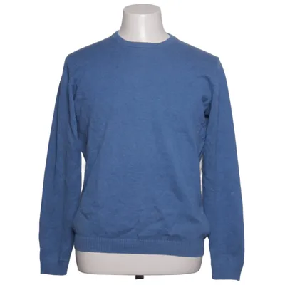 Sweater (Blå) fra Finshley & Harding Kashmir, Bomuld