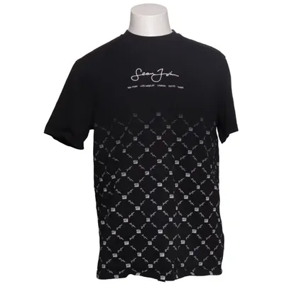 T-shirt (Noir, Blanc) de Sean John Coton