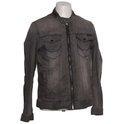 Spijkerjas (Copper Black Denim) van Superdry Vintage Katoen, Elastaan