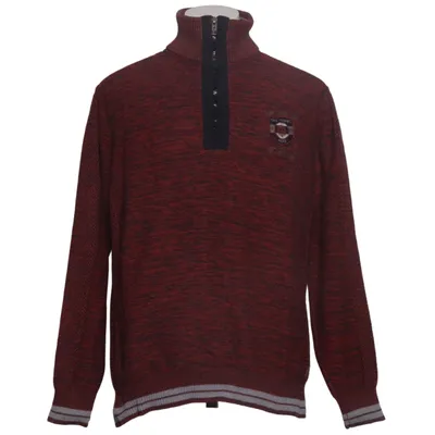 Strickpullover (Rot, Schwarz) von Gin Tonic Baumwolle