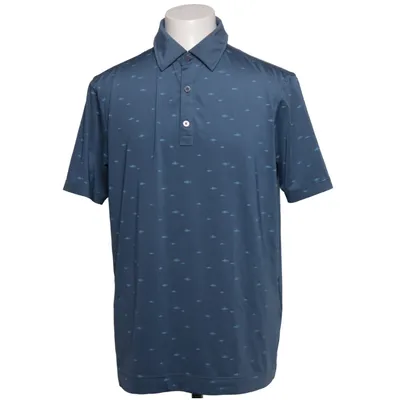 Polotrøje (Blå) fra Footjoy Elastan, Polyester