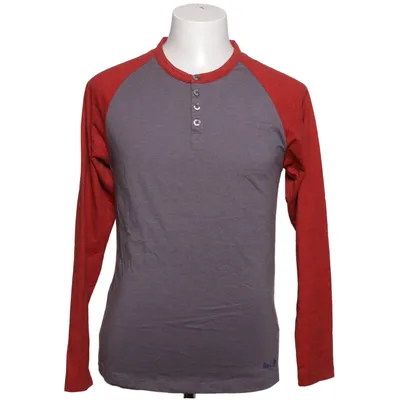 Henley shirt (Red, Gray) from Redbull Cotton, Polyester