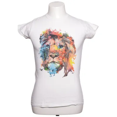 T-shirt (Vit, Flerfärgad) från Gildan Softstyle Bomull