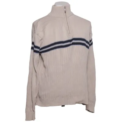 Sweater (Beige, Blue) from Umberto Rosetti Cotton