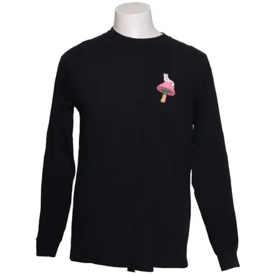 Langærmet t-shirt (Sort) fra Ripndip