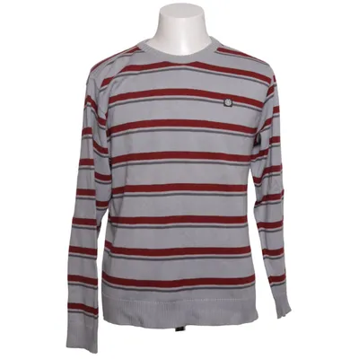 Sweater (Gray, Red) from Element Acrylic, Cotton