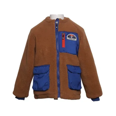 Fleece jacket (Brown, Blue, Multicolored) from Tumble 'N Dry Polyester