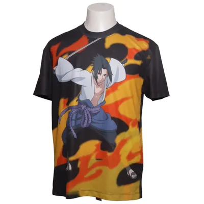 T-shirt (Svart, Flerfärgad) från Naruto Polyester