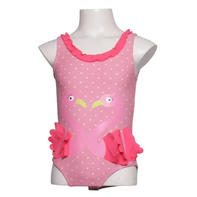 Badedragt (Pink, Hvid) fra Young Dimension Elastan, Polyamid, Polyester