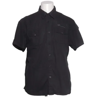 Short sleeve shirt (Black) from Much More Cotton