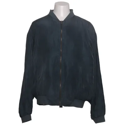 Bomber jacket (Blue) from Henry Morell Polyester, Silk