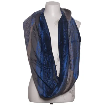 écharpe circulaire (Bleu, Noir) de 4 You Acrylique, Viscose