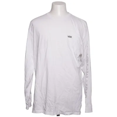 T-shirt à manches longues (Blanc) de Vans Coton