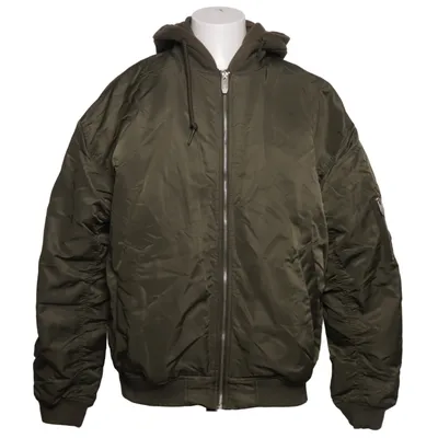 Bomber jacket (Green) from House Brand Elastane, Polyester
